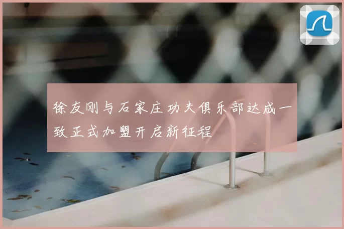 徐友刚与石家庄功夫俱乐部达成一致正式加盟开启新征程