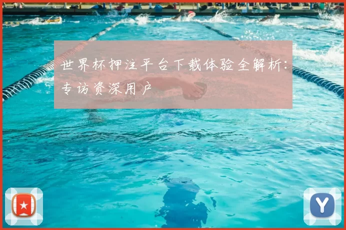 世界杯押注平台下载体验全解析:专访资深用户