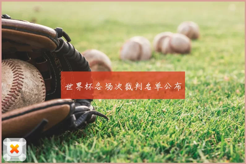 世界杯各场次裁判名单公布