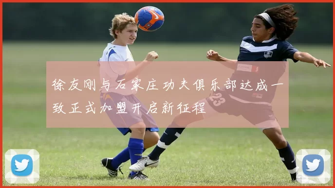 徐友刚与石家庄功夫俱乐部达成一致正式加盟开启新征程