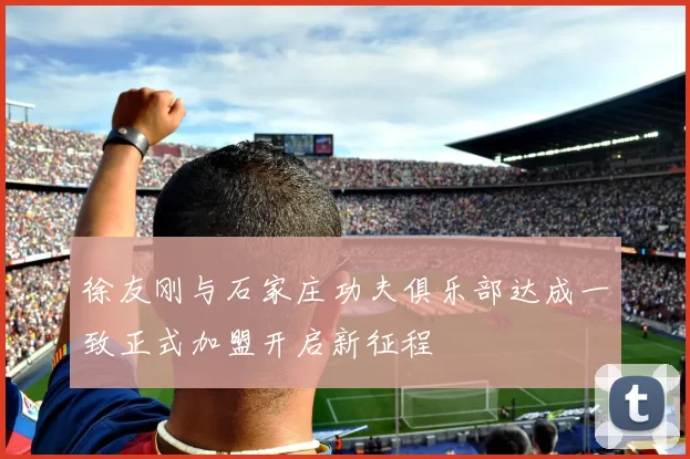 徐友刚与石家庄功夫俱乐部达成一致正式加盟开启新征程